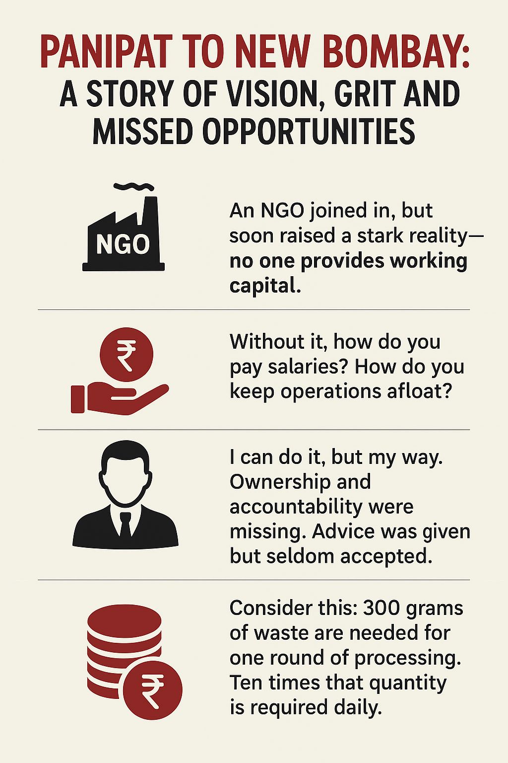 Panipat to New Bombay: A Story of Vision, Grit, and Missed Opportunities